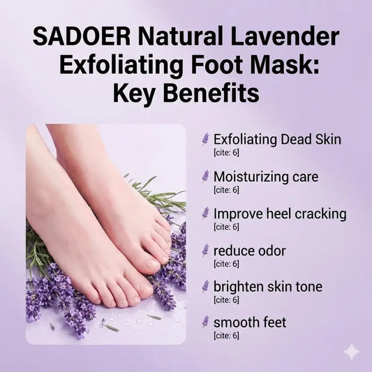 SADOER Exfoliating Foot Peel Mask