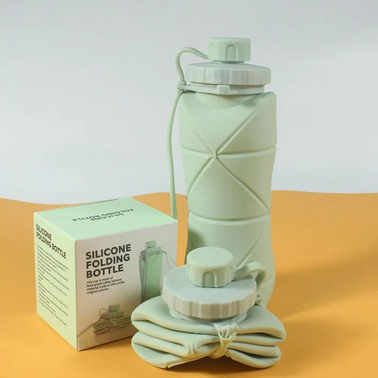 Collapsible Silicone Water Bottle