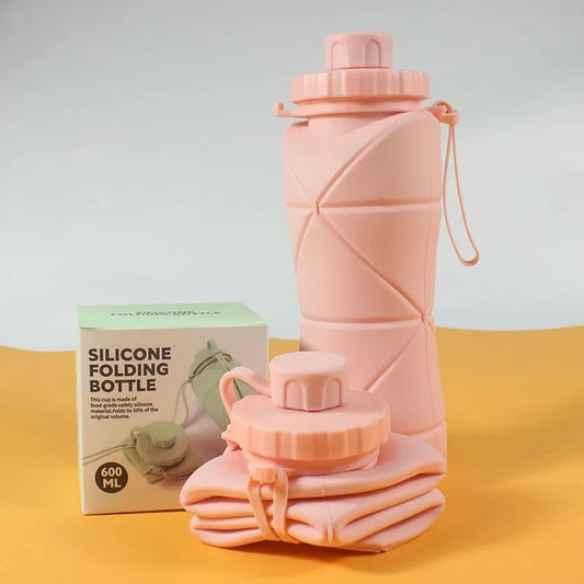 Collapsible Silicone Water Bottle