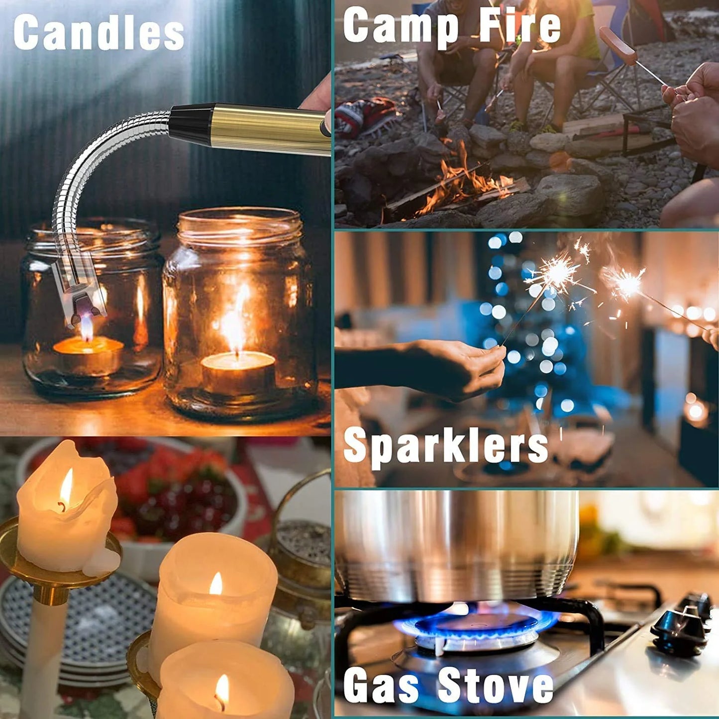 Electric Arc Gas Lighter Rechargeable Plasma Lighter