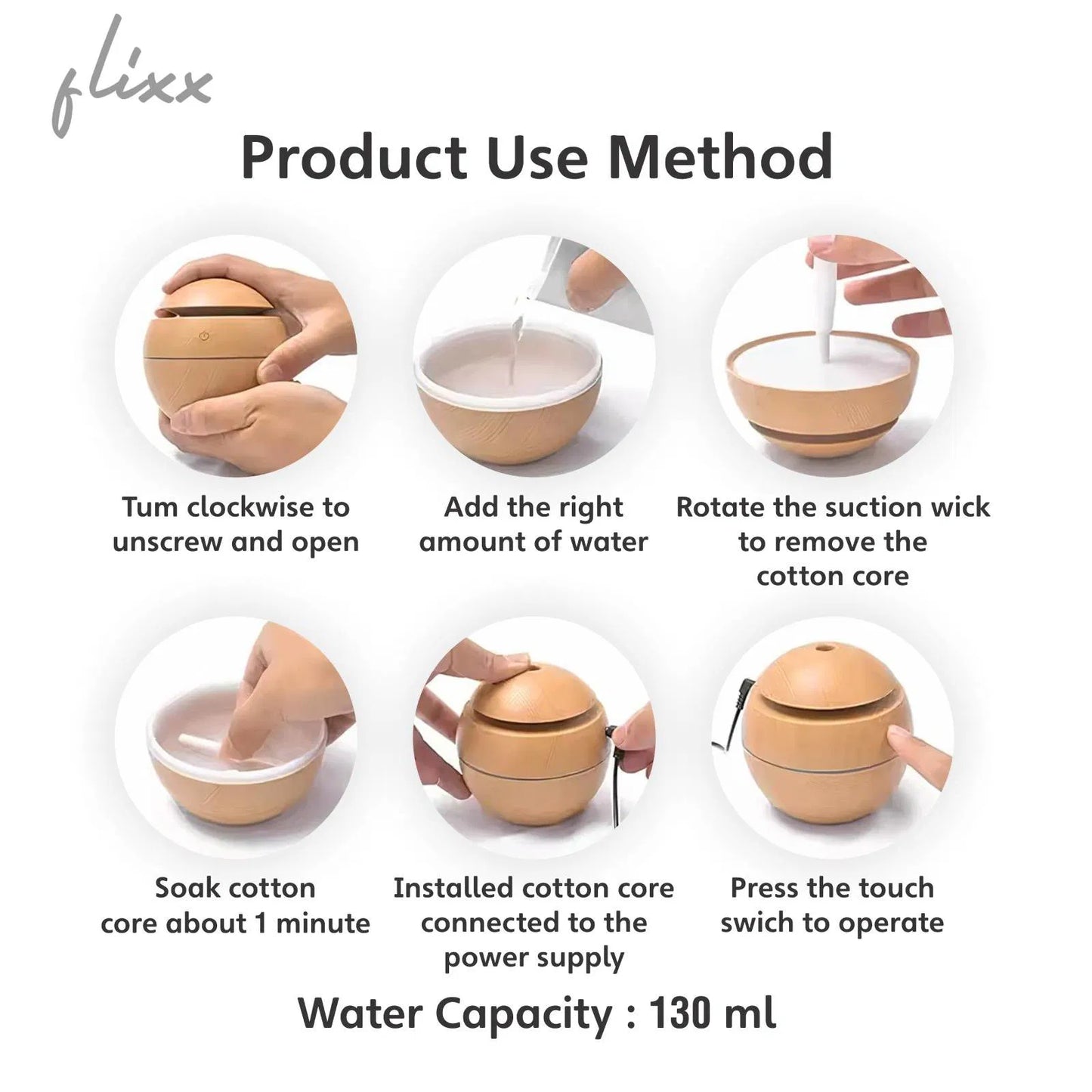 Ultrasonic Aroma Humidifier