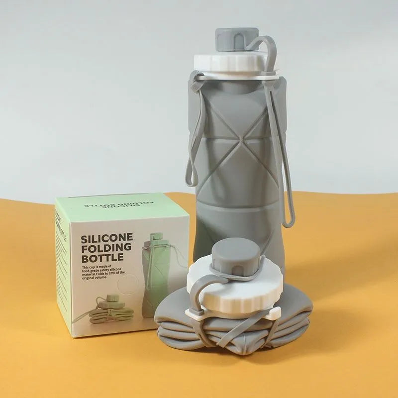 Collapsible Silicone Water Bottle