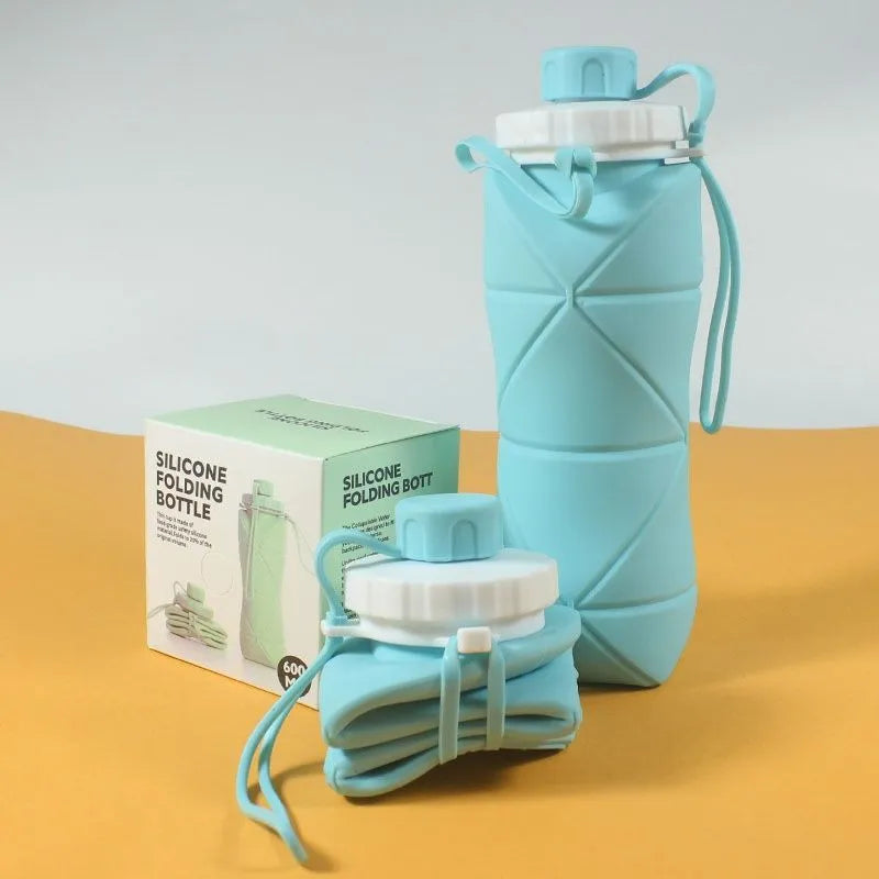Collapsible Silicone Water Bottle