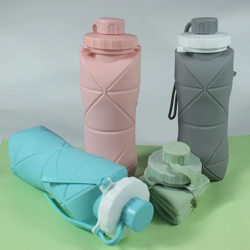 Collapsible Silicone Water Bottle