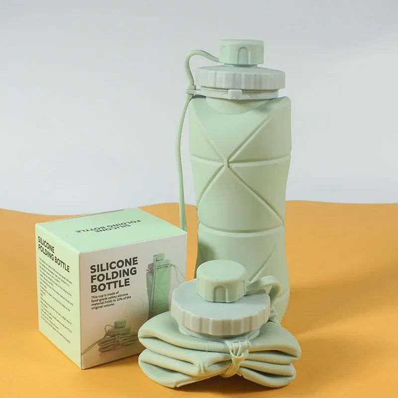 Collapsible Silicone Water Bottle